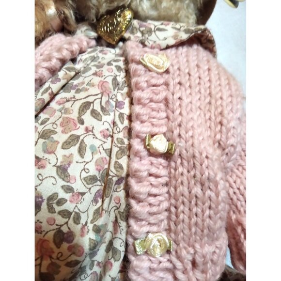 The Bearington Collection Daisy & Belle 1069 14" Tags Attached Hat Sweater Dress - Picture 13 of 14